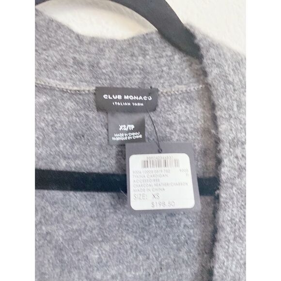 Club Monaco wool blend Bell sleeve cardigan - Picture 9 of 11